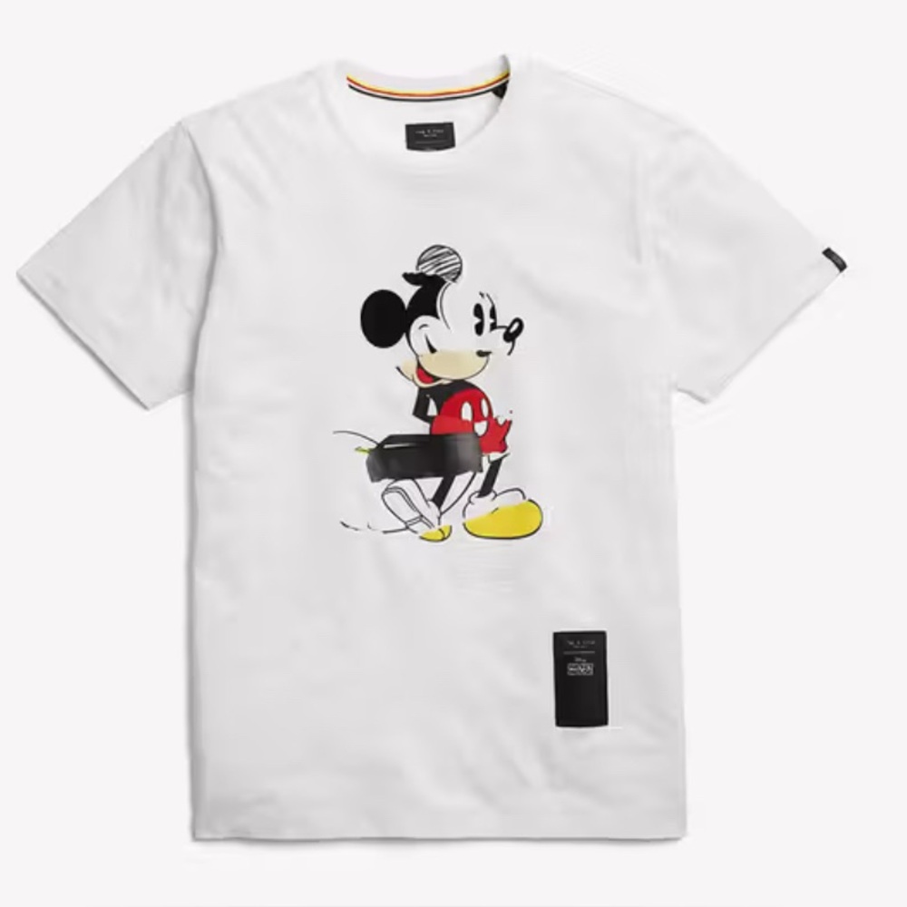 Rag & Bone 90th Anniversary Mickey Capsule Shirt